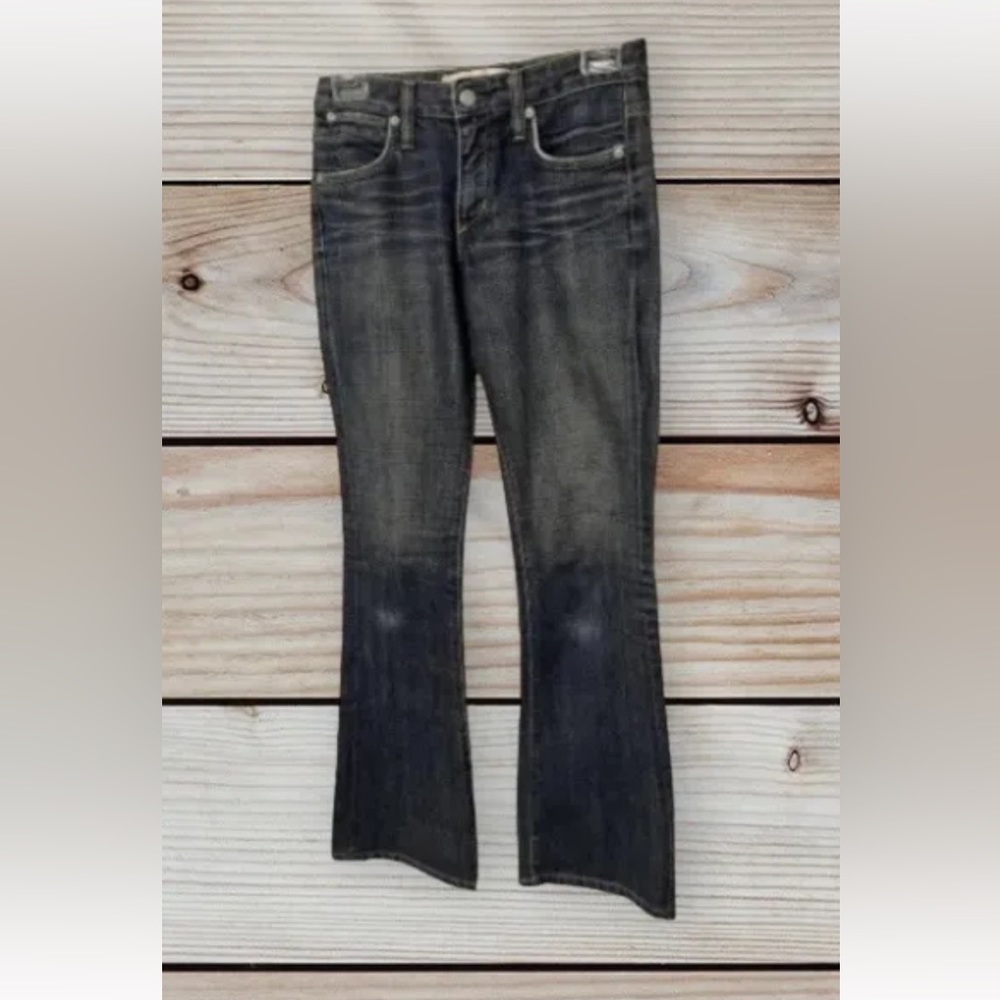 Paper Denim & Cloth 04245 2-TRU-01 Boot Cut Jeans Dark Wash Size 24 Womens Denim